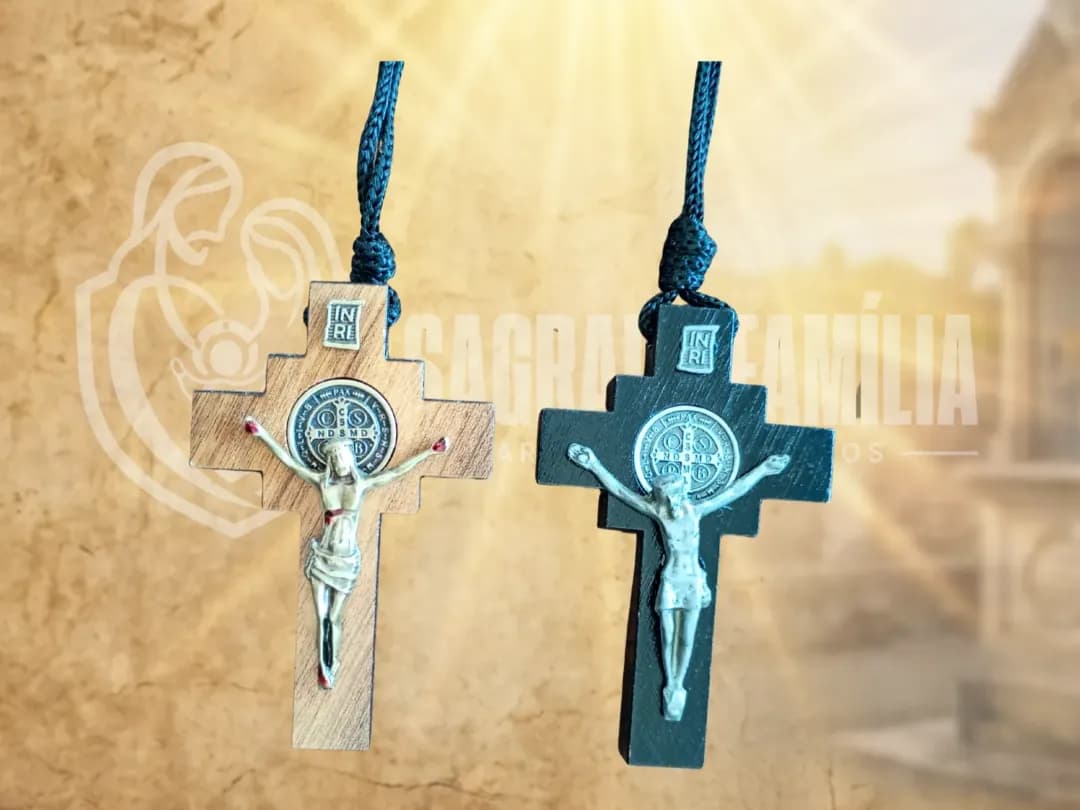Crucifixo de pescoço